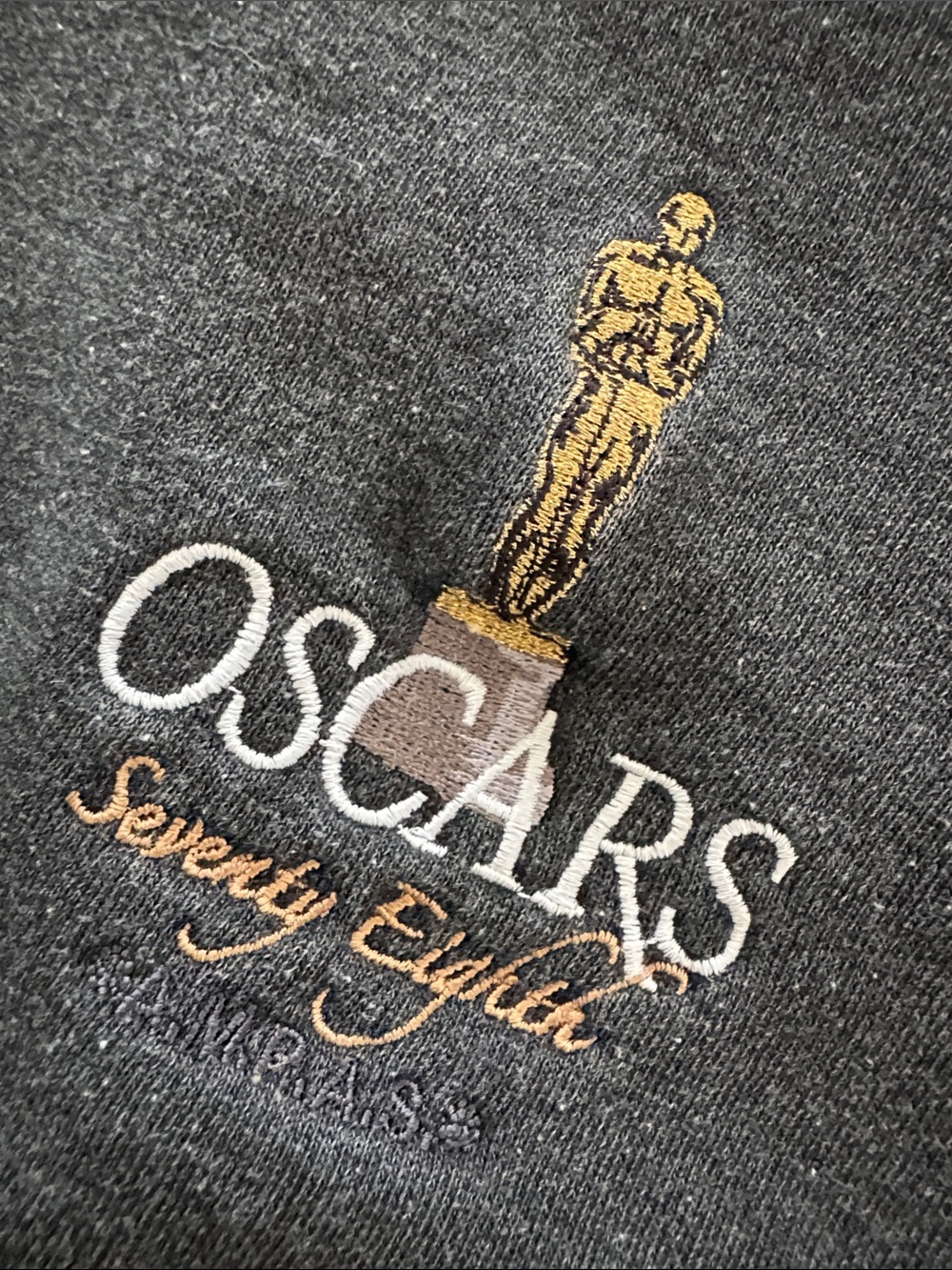 OSCARS seventy eight cotton hoodie , mans Large